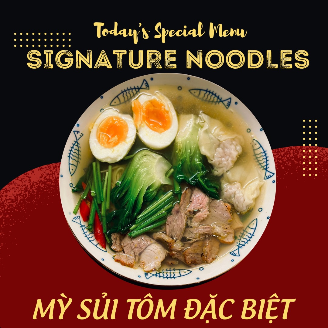 Mỳ Sủi Tôm Đặc Biệt